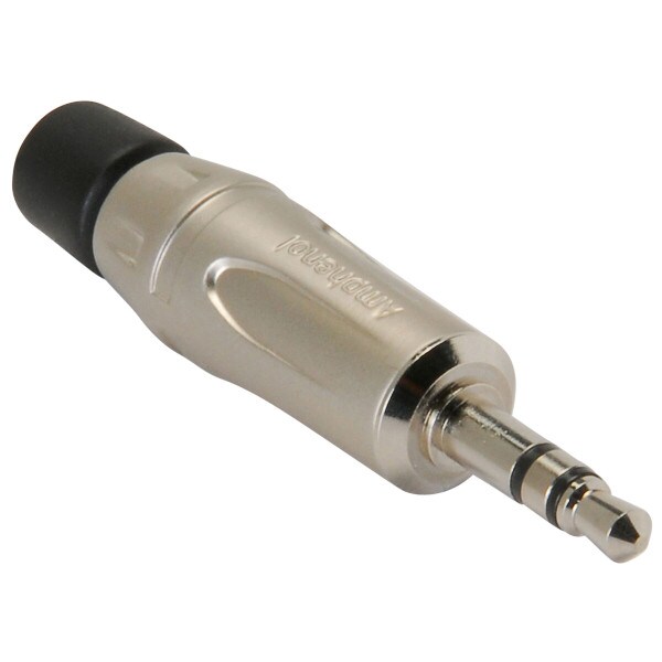 Main product image for Amphenol KS3P 3.5mm Stereo Phone Plug Satin 092-0150